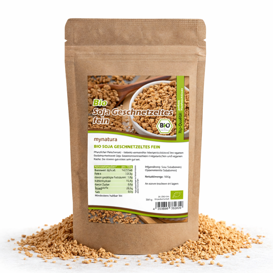 Mynatura Bio Soja Geschnetzeltes Fein im Beutel ab 1kg