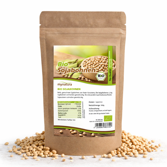 Bio Sojabohnen – im Beutel ab 1kg