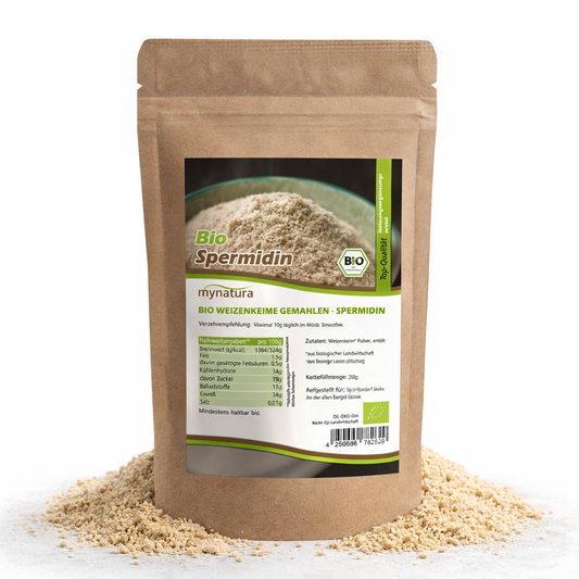 Bio Weizenkeime gemahlen Spermidin - im Beutel ab 250g