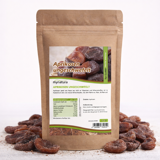 Getrocknete Aprikosen ungeschwefelt – im Beutel ab 1kg