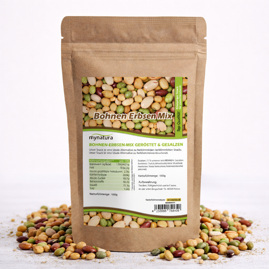 Gerösteter Bohnen-Erbsen-Mix – im Beutel ab 1kg