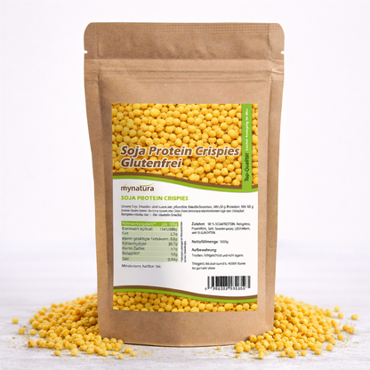Protein Soja Crispies  60% Eiweiß - im Beutel ab 1kg