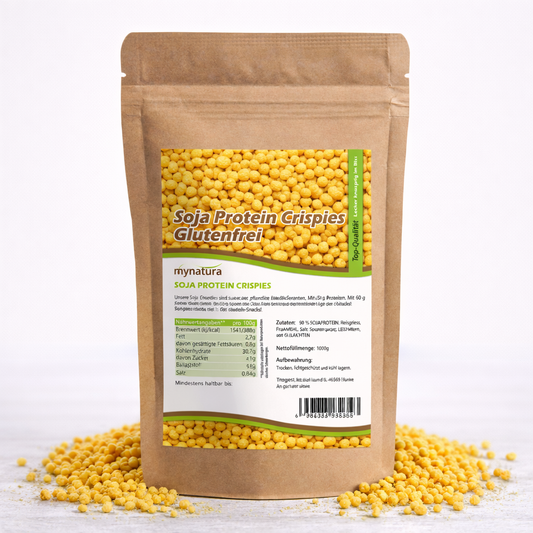 Protein Soja Crispies  60% Eiweiß - im Beutel ab 1kg