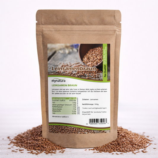 Mynatura braune Leinsamen im Beutel ab 1kg