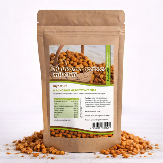 Geröstete Maiskörner mit Chili – im Beutel ab 1kg
