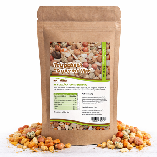 Mynatura Reisgebäck, “Superior Mix“ im Beutel ab 750g