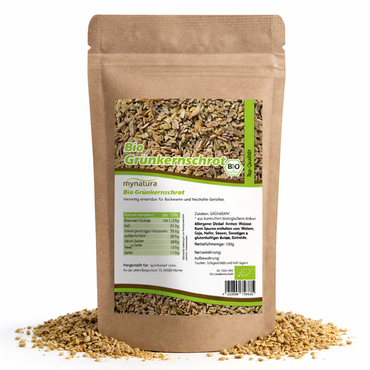 Mynatura Bio Grünkernschrot grob - im Beutel ab 1kg