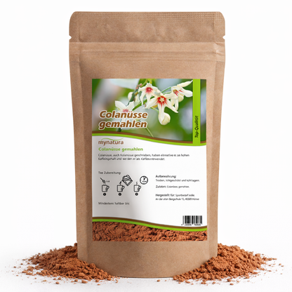 Mynatura Colanüsse gemahlen – im Beutel ab 100g