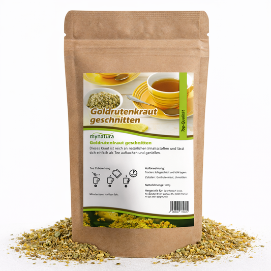 Mynatura Goldrutenkraut getrocknet & geschnitten – im Beutel ab 100g