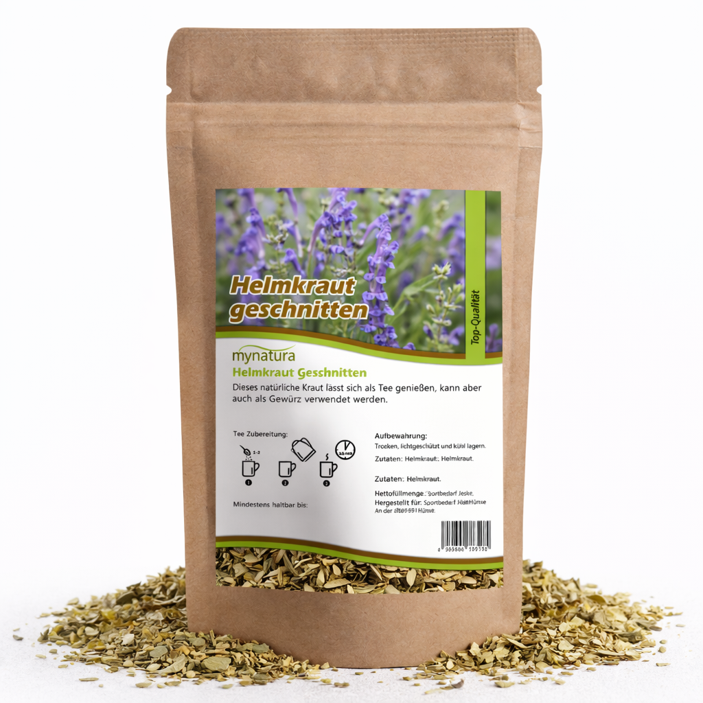 Mynatura Helmkraut getrocknet & geschnitten – im Beutel ab 100g