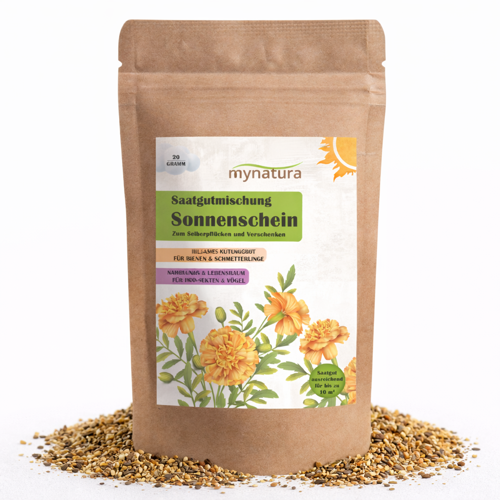 Mynatura Saatgutmischung Sonnenschein Ringelblumen Pflanzensamen 20g