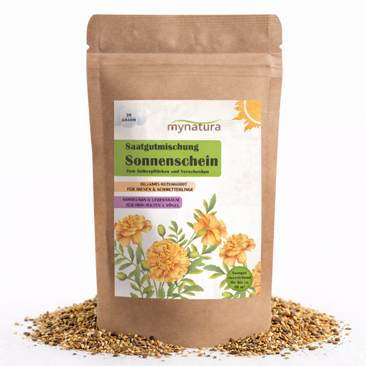 Mynatura Saatgutmischung Sonnenschein Ringelblumen Pflanzensamen 20g