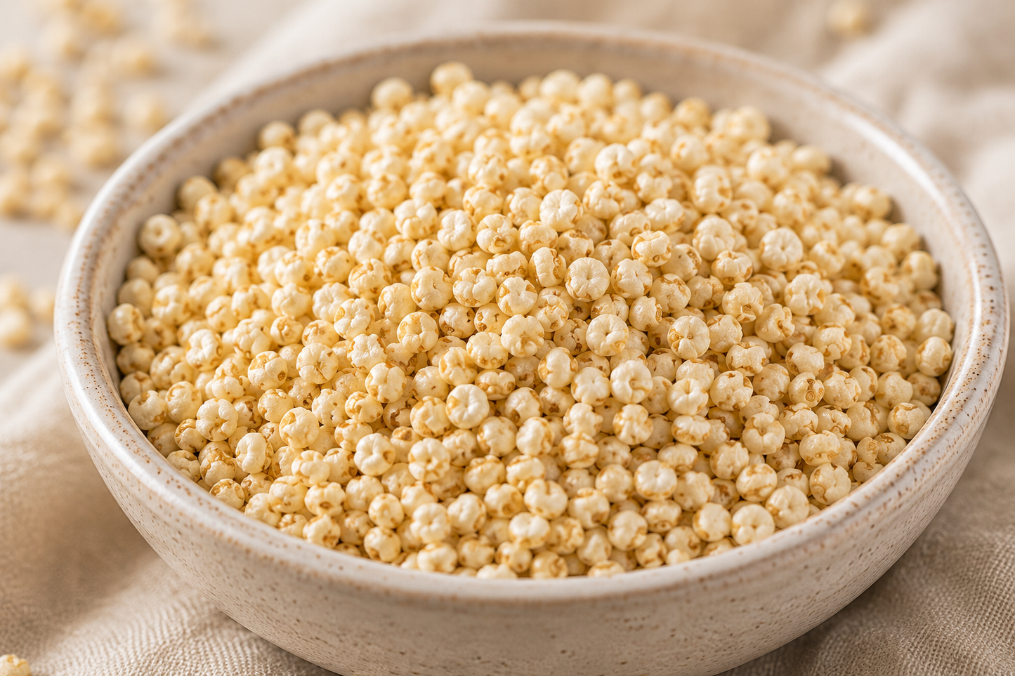 Bio gepuffter Quinoa - im Beutel ab 600g