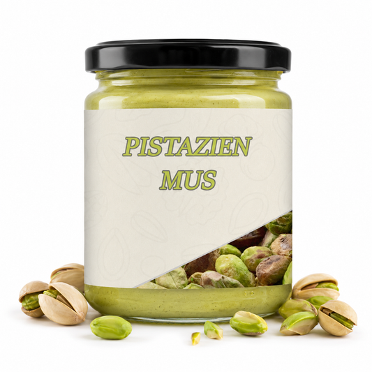 Pistazienmus - im Glas