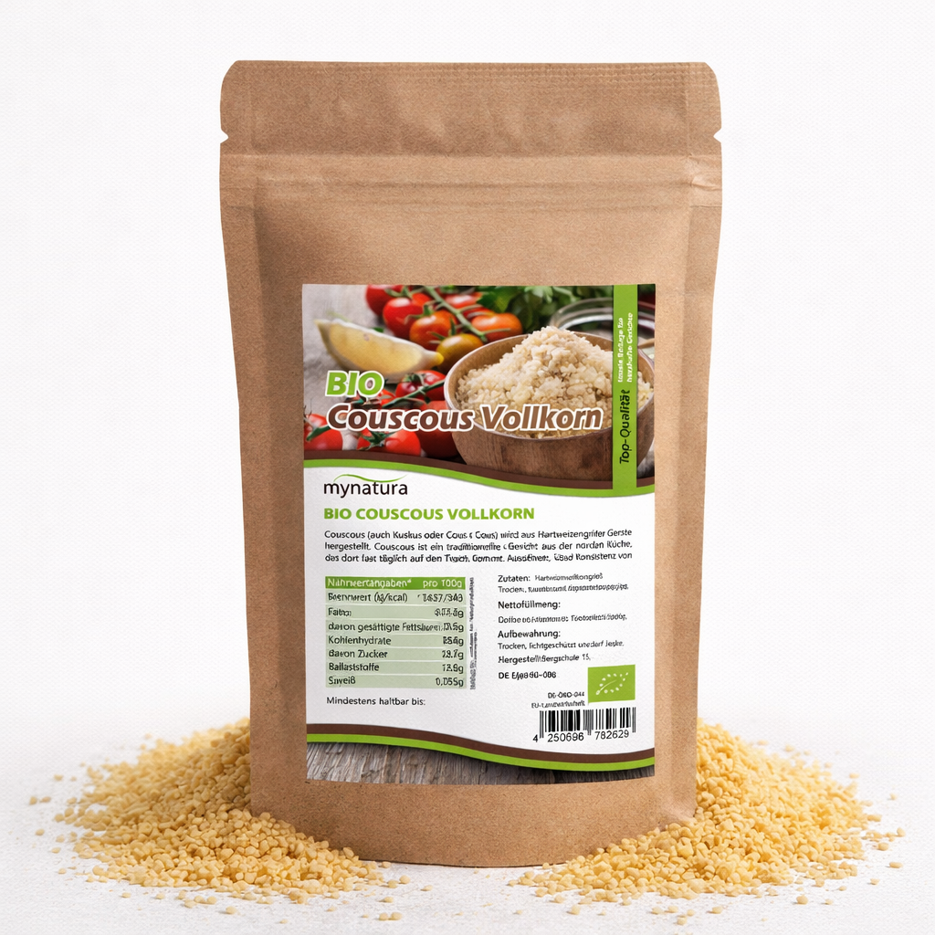 Bio Vollkorn Couscous - im Beutel ab 1kg
