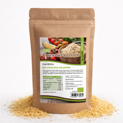 Bio Vollkorn Couscous - im Beutel ab 1kg