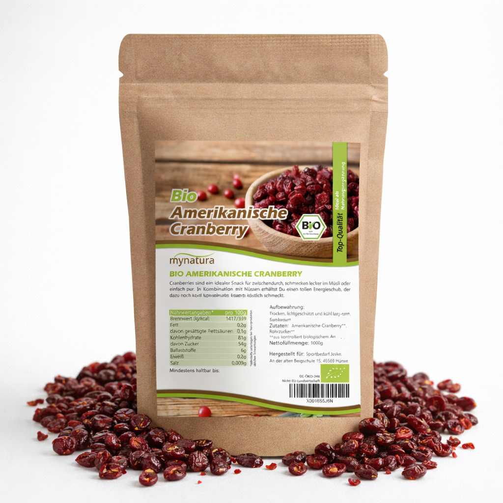 Bio Amerikanische Cranberries - im Beutel ab 1kg