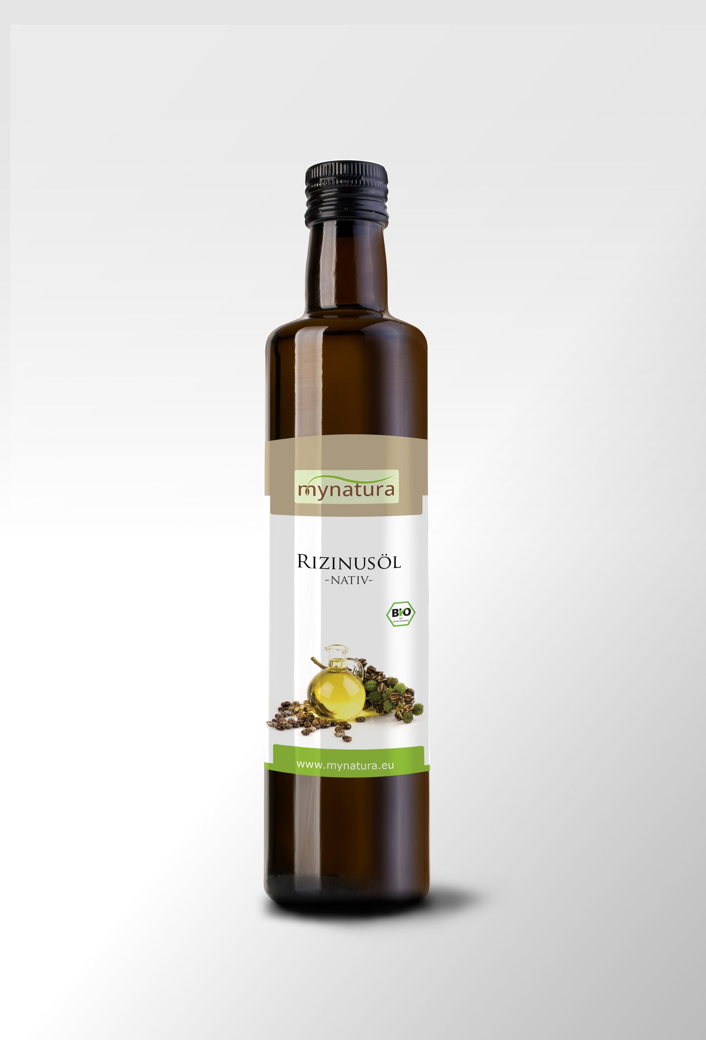 Bio Rizinusöl  –  in der Glasflasche ab 250ml