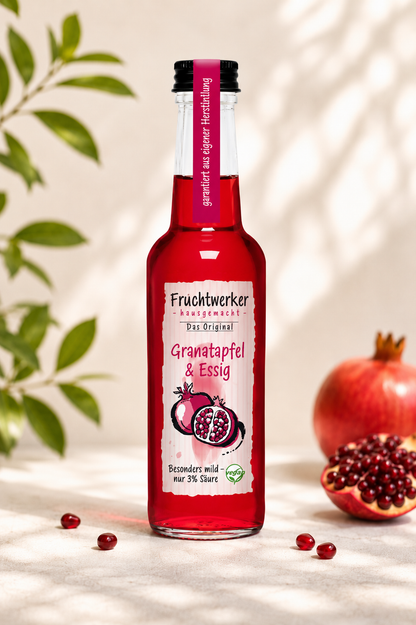 Fruchtwerker Granatapfel & Essig - 250ml