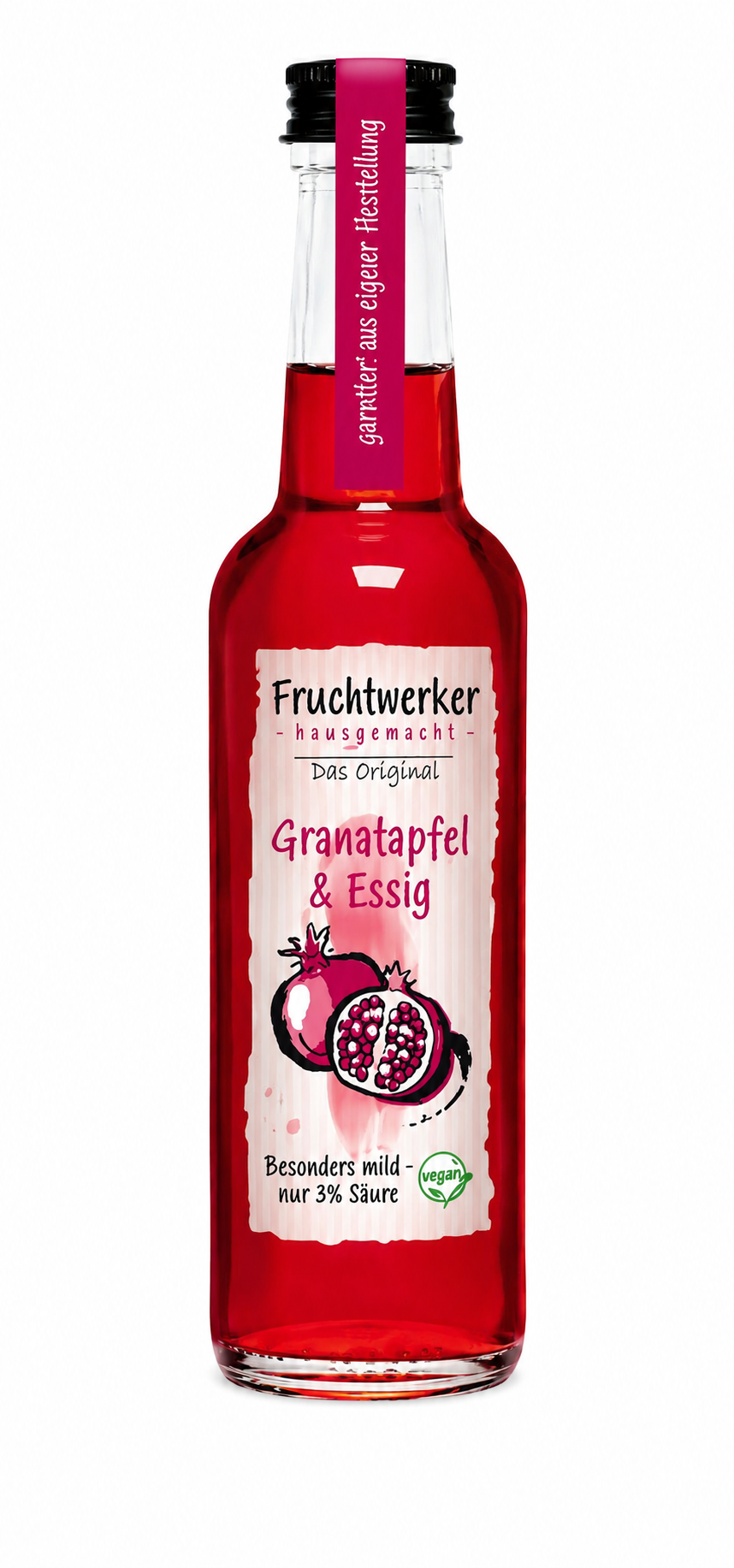 Fruchtwerker Granatapfel & Essig - 250ml
