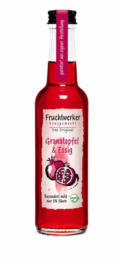 Fruchtwerker Granatapfel & Essig - 250ml