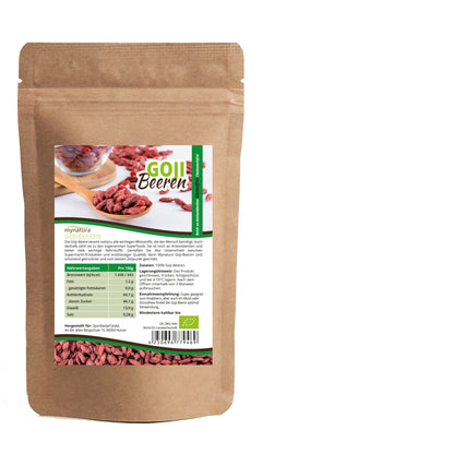 Mynatura Bio Gojibeeren im Beutel ab 1Kg