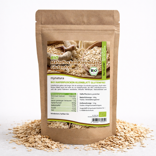 Bio Haferflocken Kleinblatt – im Beutel ab 1kg