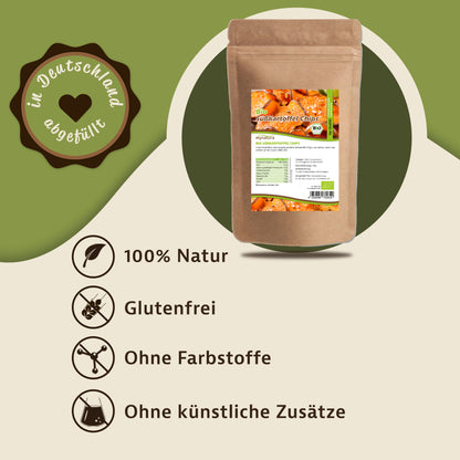 Bio Süßkartoffelchips - im Beutel ab 200g