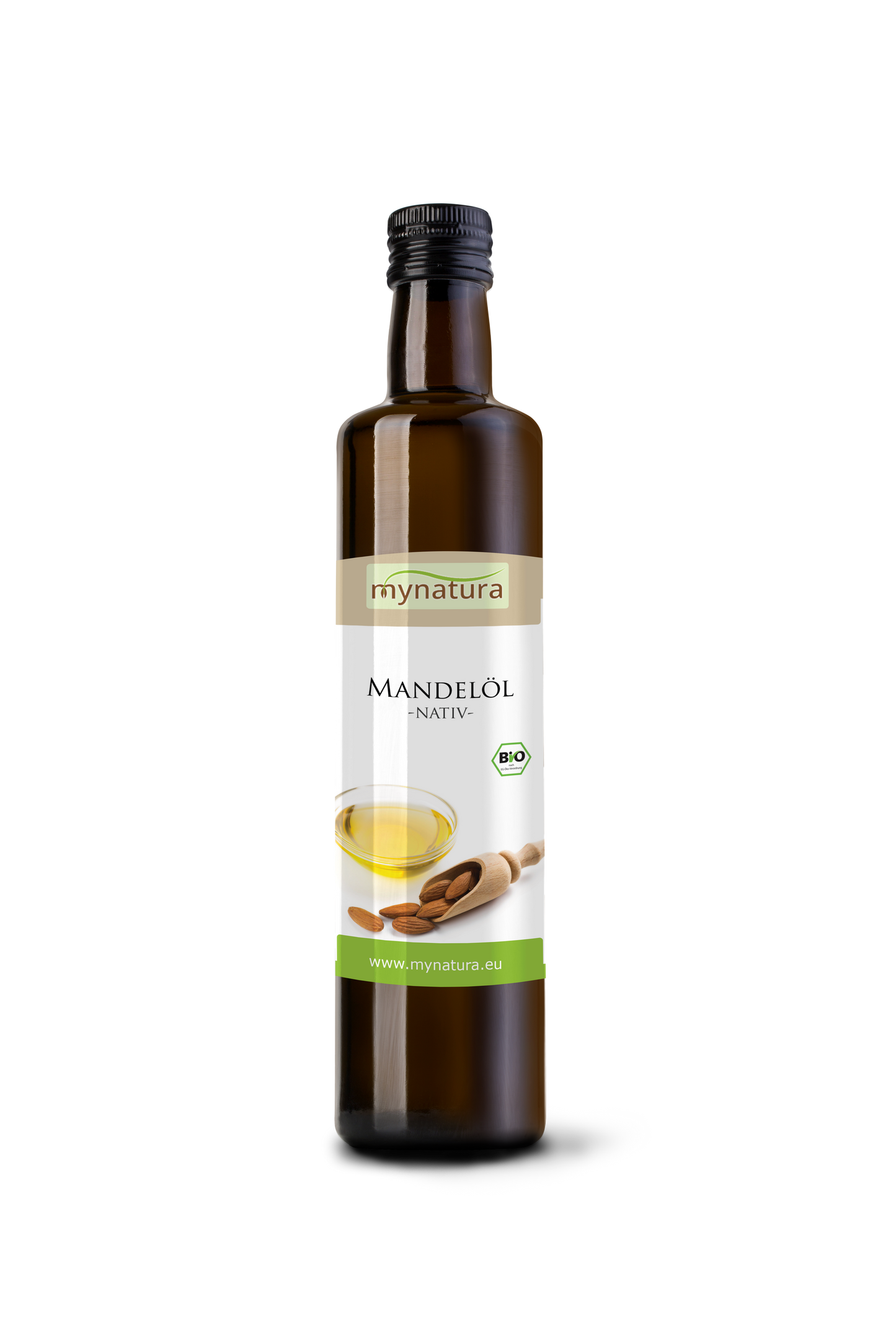 Mynatura Bio Mandelöl kaltgepresst – in der Flasche ab 250ml