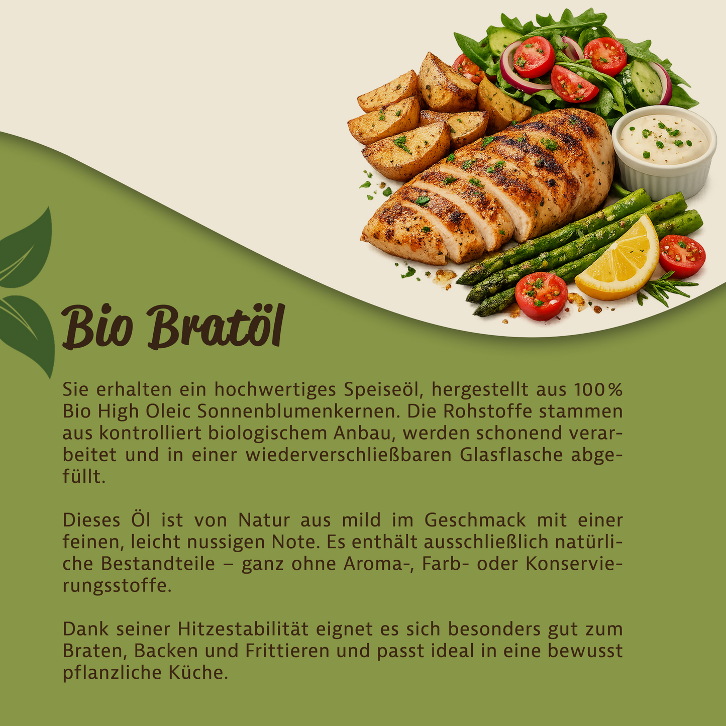 Mynatura Bio Bratöl 0,5L Kaltgepresst