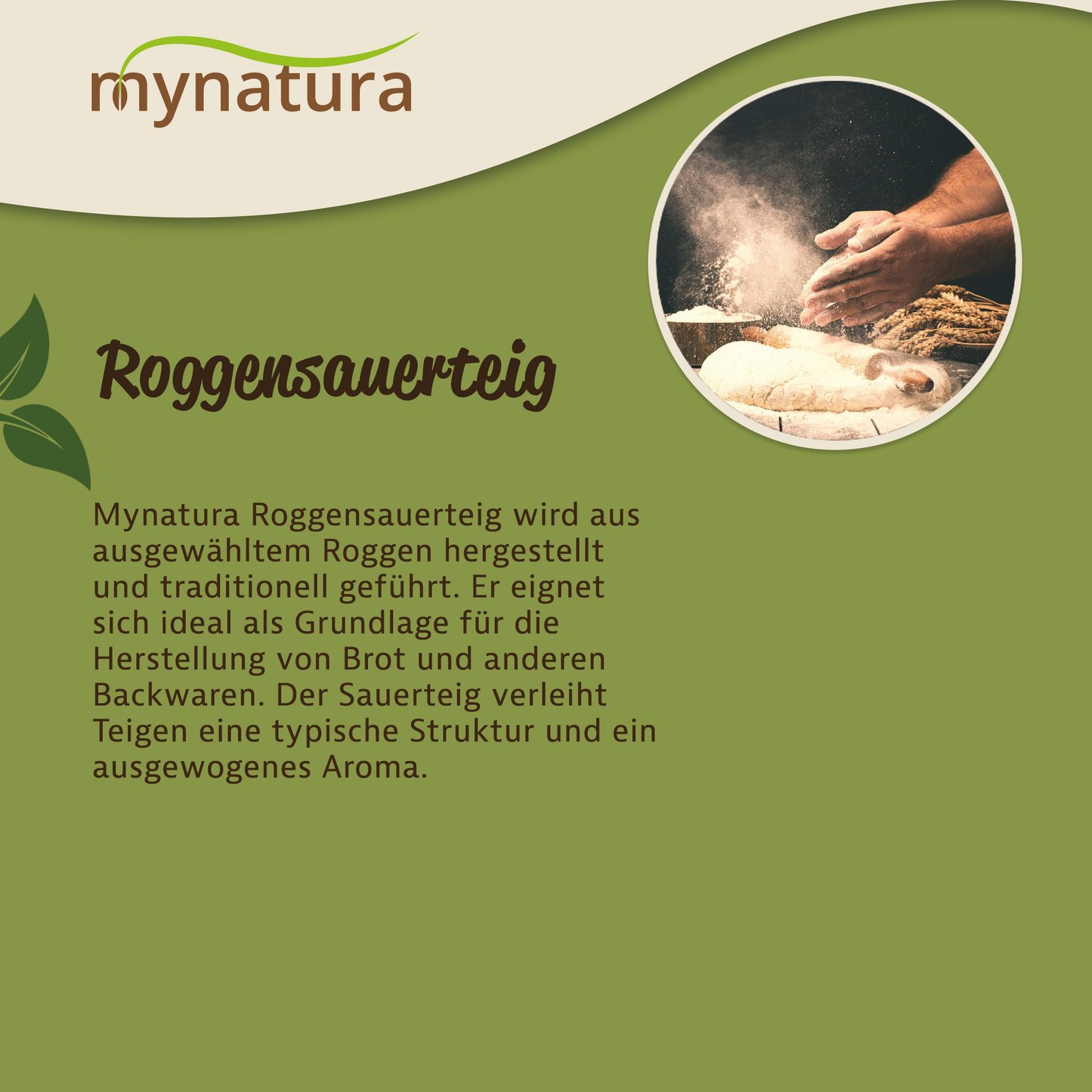 Roggensauerteig Pulver - im Beutel ab 1kg