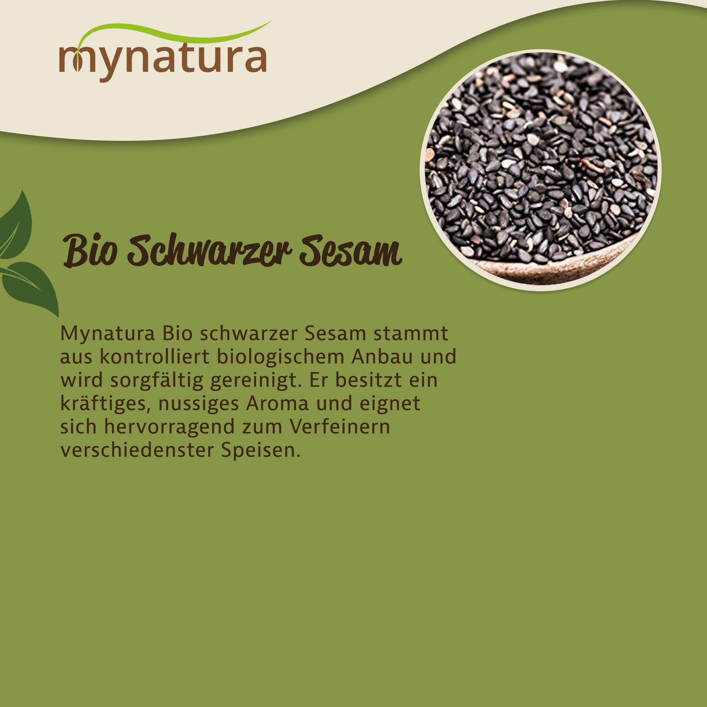 Bio Schwarzer Sesam - im Beutel ab 1kg