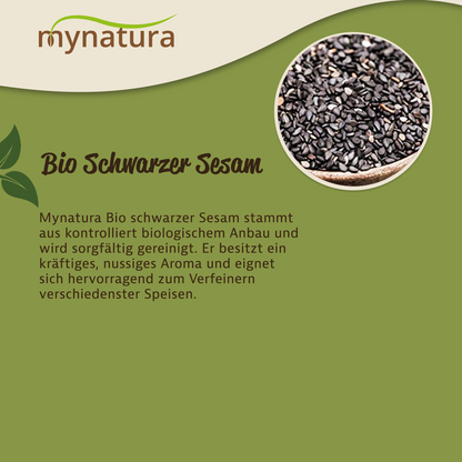 Bio Schwarzer Sesam - im Beutel ab 1kg