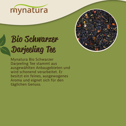 Mynatura Bio Schwarzer Darjeeling Tee ab 100g