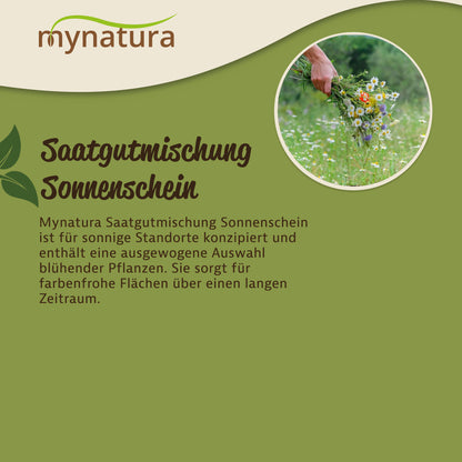 Mynatura Saatgutmischung Sonnenschein Ringelblumen Pflanzensamen 20g