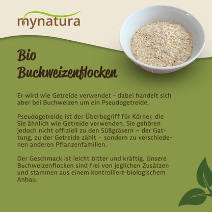 Bio Buchweizenflocken glutenfrei - im Beutel ab 3kg
