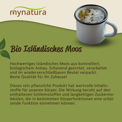 Bio Isländisches Moos getrocknet -  im Beutel ab 100g