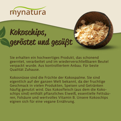 Kokoschips geröstet - im Beutel ab 1kg