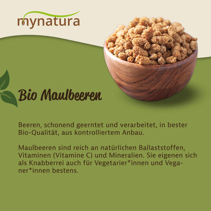 Bio Maulbeeren - im Beutel ab 500g