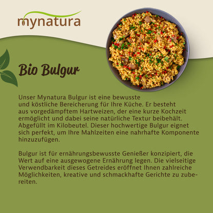 Mynatura Bio Bulgur – im Beutel ab 1kg