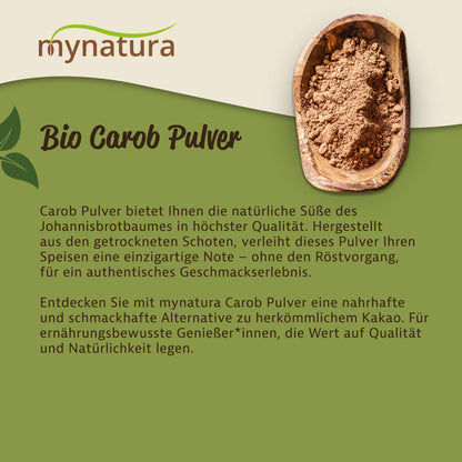 Bio Carob Pulver – im Beutel ab 250g