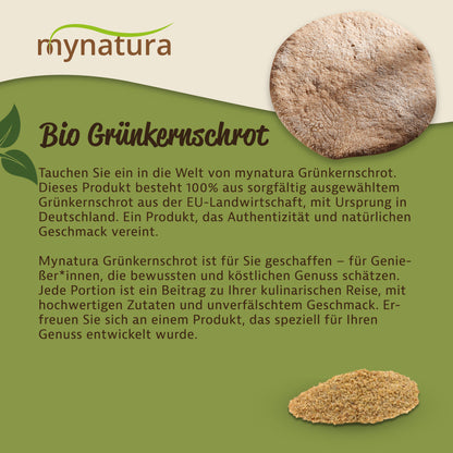 Mynatura Bio Grünkernschrot grob - im Beutel ab 1kg