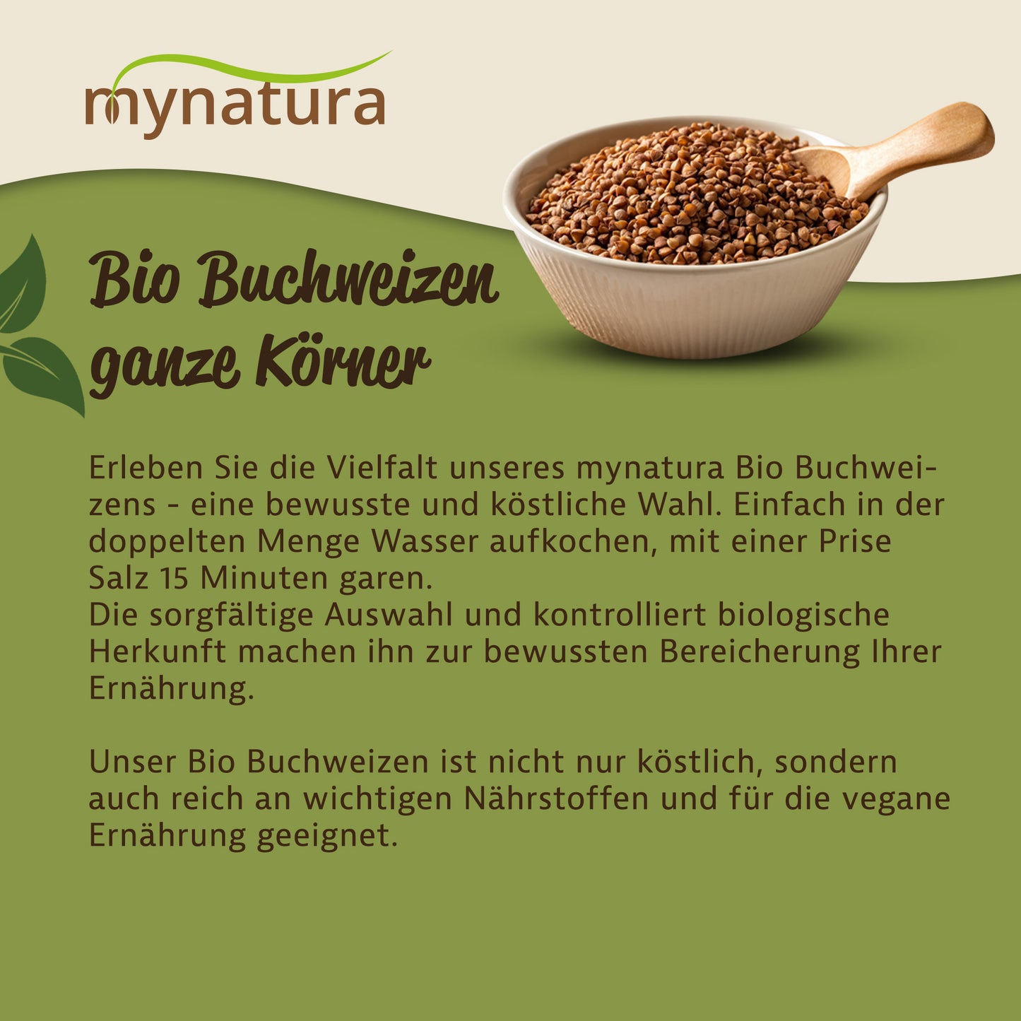 Mynatura Bio Buchweizen – im Beutel ab 500g