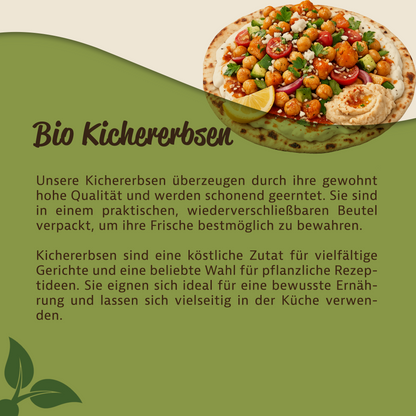 Mynatura Bio Kichererbsen im Beutel ab 1kg