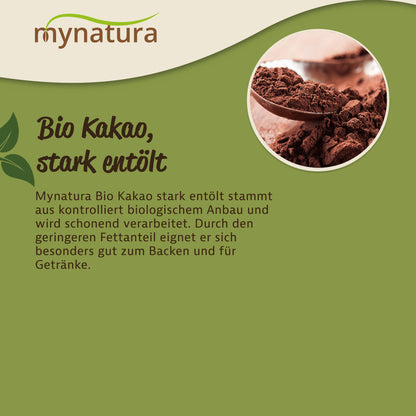 Bio Kakao stark entölt - im Beutel ab 1kg