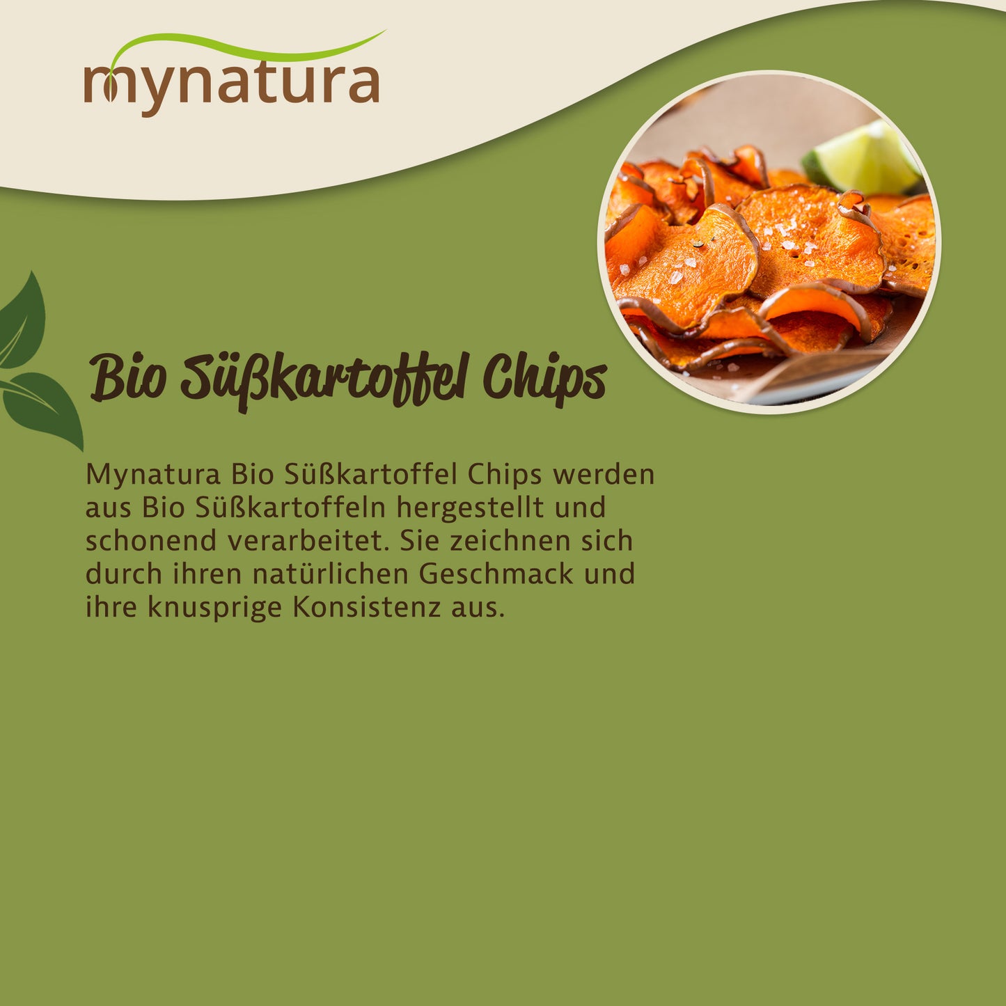 Bio Süßkartoffelchips - im Beutel ab 200g