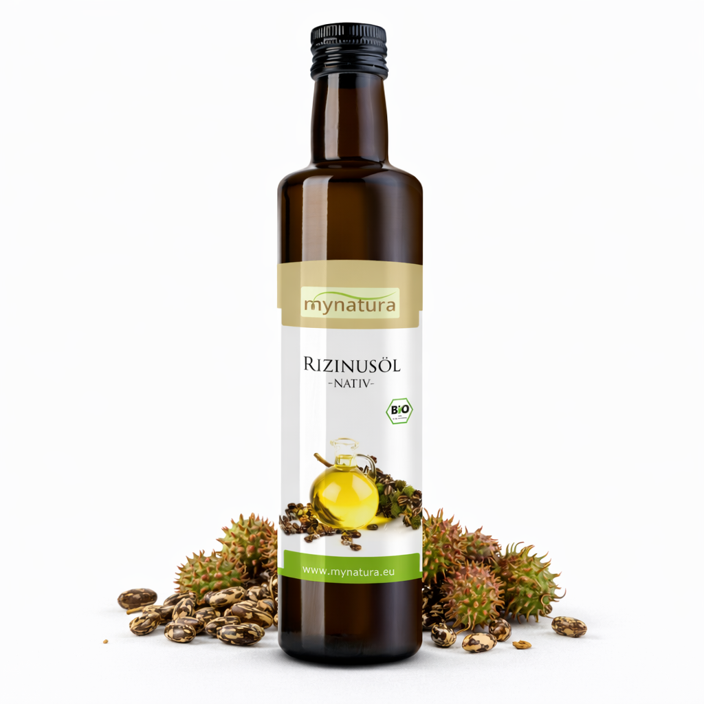 Bio Rizinusöl  –  in der Glasflasche ab 250ml