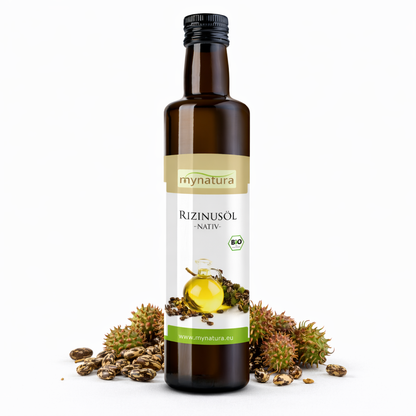 Bio Rizinusöl  –  in der Glasflasche ab 250ml