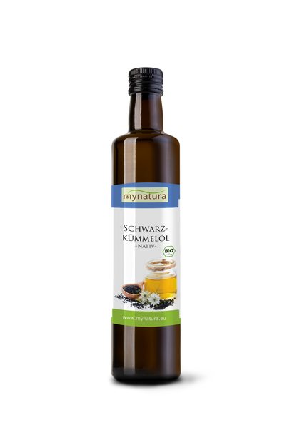 Mynatura Bio Schwarzkümmelöl – in der Glasflasche ab 250ml