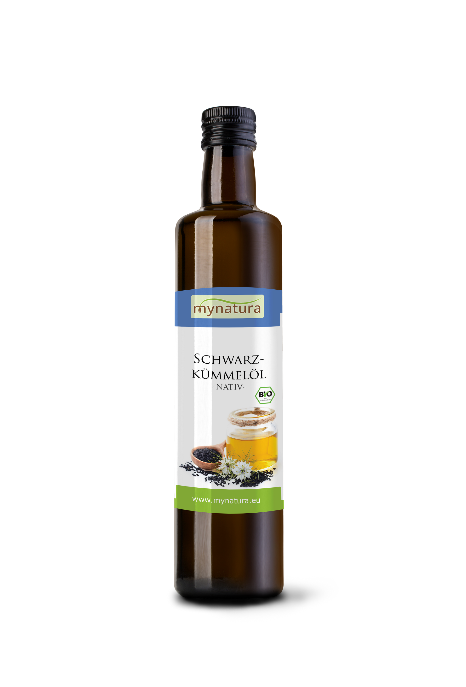 Bio Schwarzkümmelöl Nigella sativa - in der Flasche ab 500ml